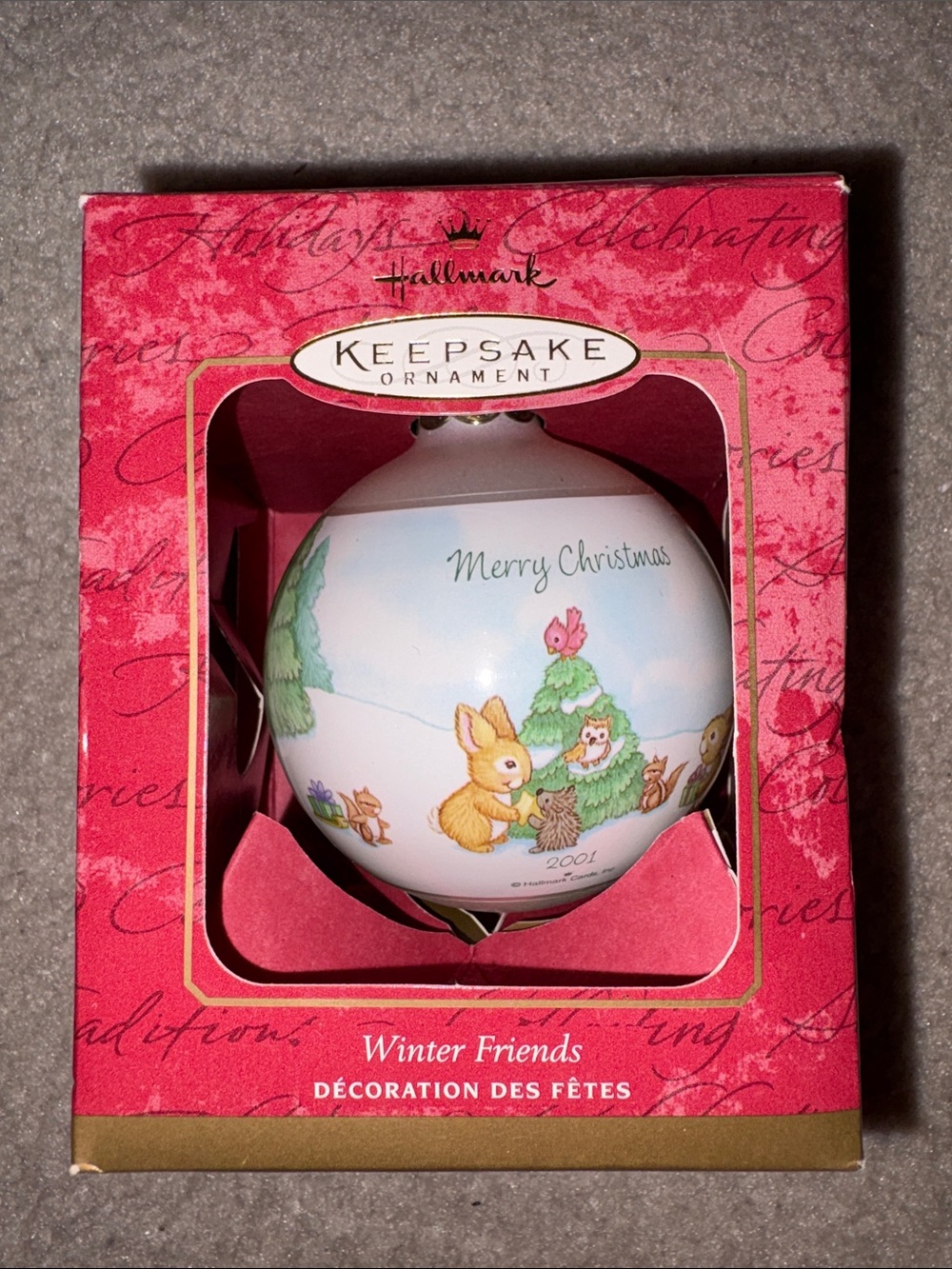 Keepsake Ornament 2001